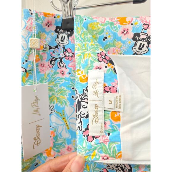 Lilly Pulitzer Lilly for Disney Floral Mini Skort - Picture 4 of 6